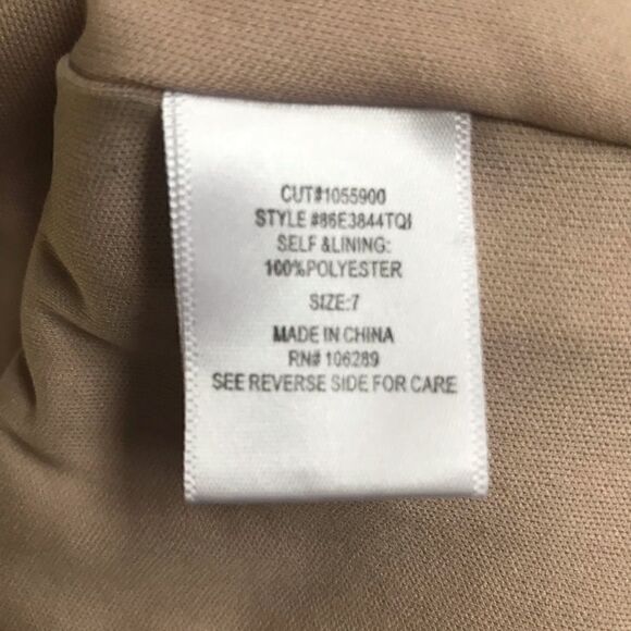 Trixxi rose gold allover sequin cutout mini dress - Picture 7 of 8